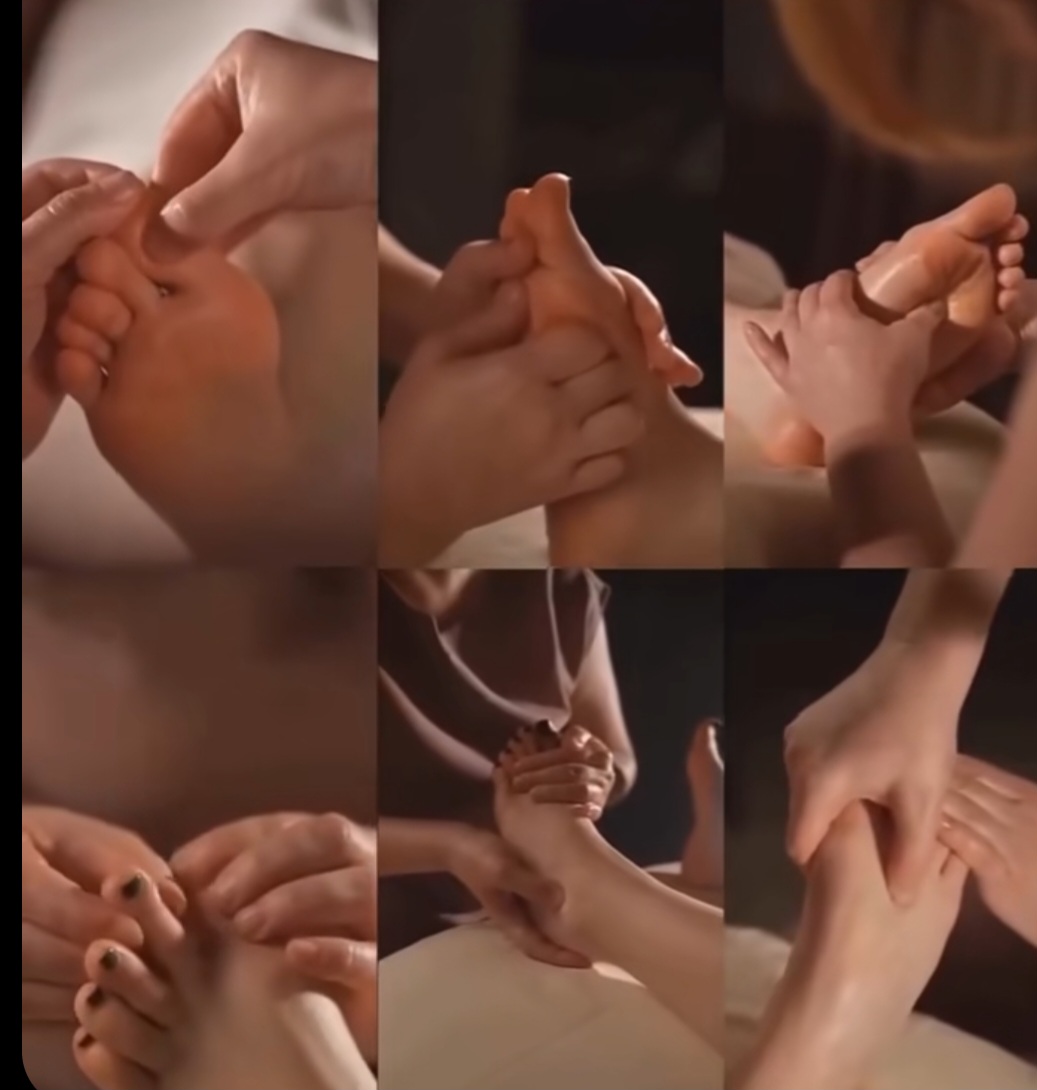 Fußmassage